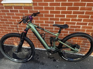 Voodoo canzo Bike 29in Full Suspension Mid Drive 250W Disc 17in Green