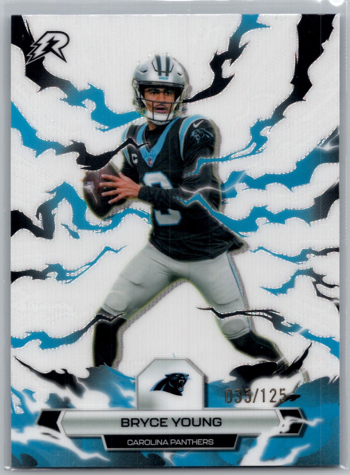 2026 Topps Resurgence Football Bryce Young White Surge /125 #13