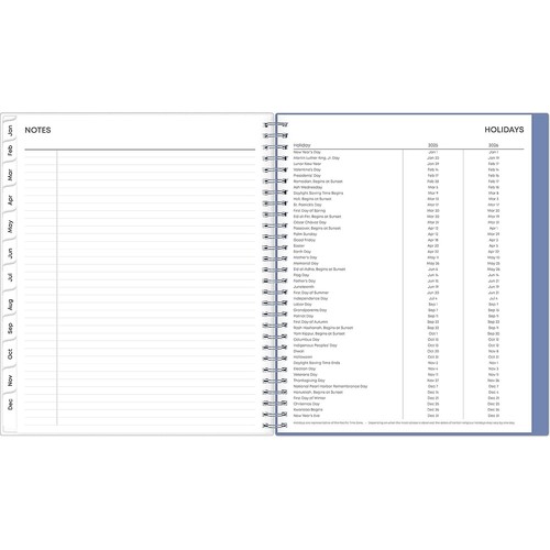 2025 Blue Sky Lindley 8" x 10" Monthly Planner Plastic Cover Multicolor - Bild 6 von 7