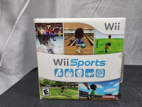 New ListingWii Sports (Nintendo Wii) Cardboard Sleeve CIB Complete Tested And Working