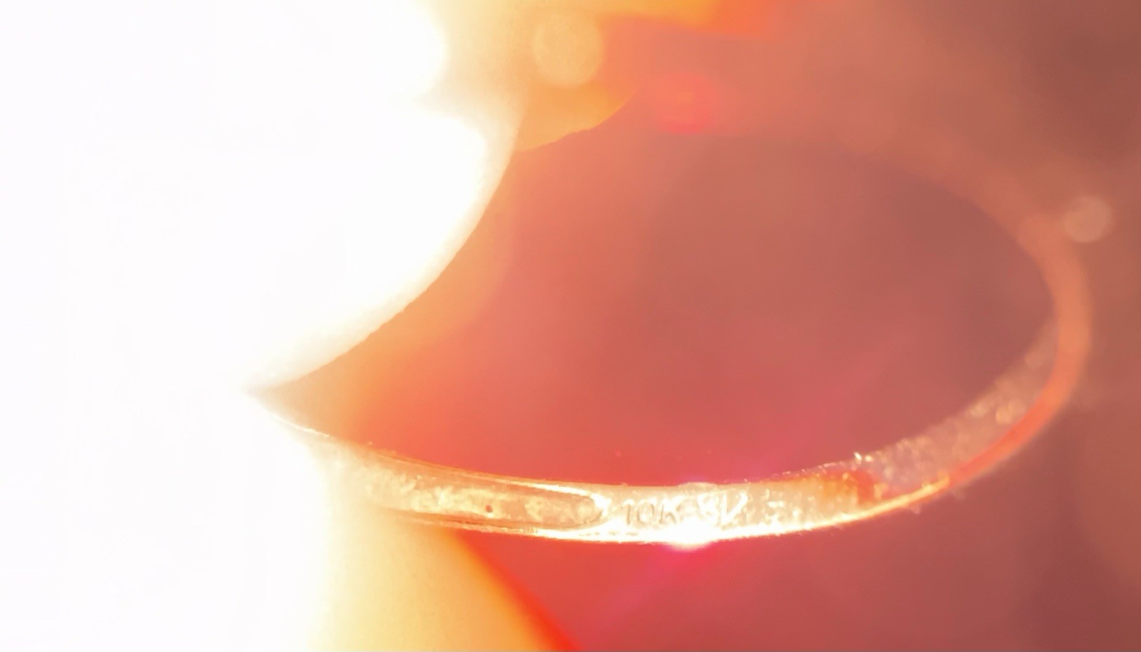 10k Yellow Gold Ruby Ring - image 3