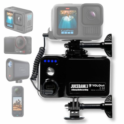 Veteran Owned - Portable Charger for GoPro Battery Pack Hero 13, 12, 11, 10, ...