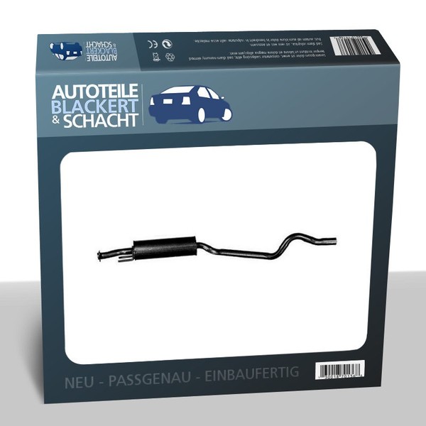 Auspuff Mitteltopf für Opel Astra F + CC + Van-image