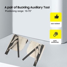 Bending Machine Magnetic Front Bracket, Bending Machine Angle Positioner 2pcs US