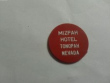 MIZPAH HOTEL BON POUR UN VERRE CASINO JETON TONOPAH