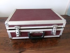 flight case GSA valise, vintage 1980 contreplaqué renforçé, TBE 45x34x15cm