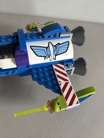 LEGO Toy Story: Buzz's Star Command Spaceship (7593) 99% Complete With Minifigs