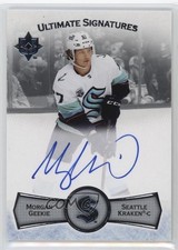 2022-23 Upper Deck Ultimate Collection Signatures Morgan Geekie #US-MG Auto 5h0