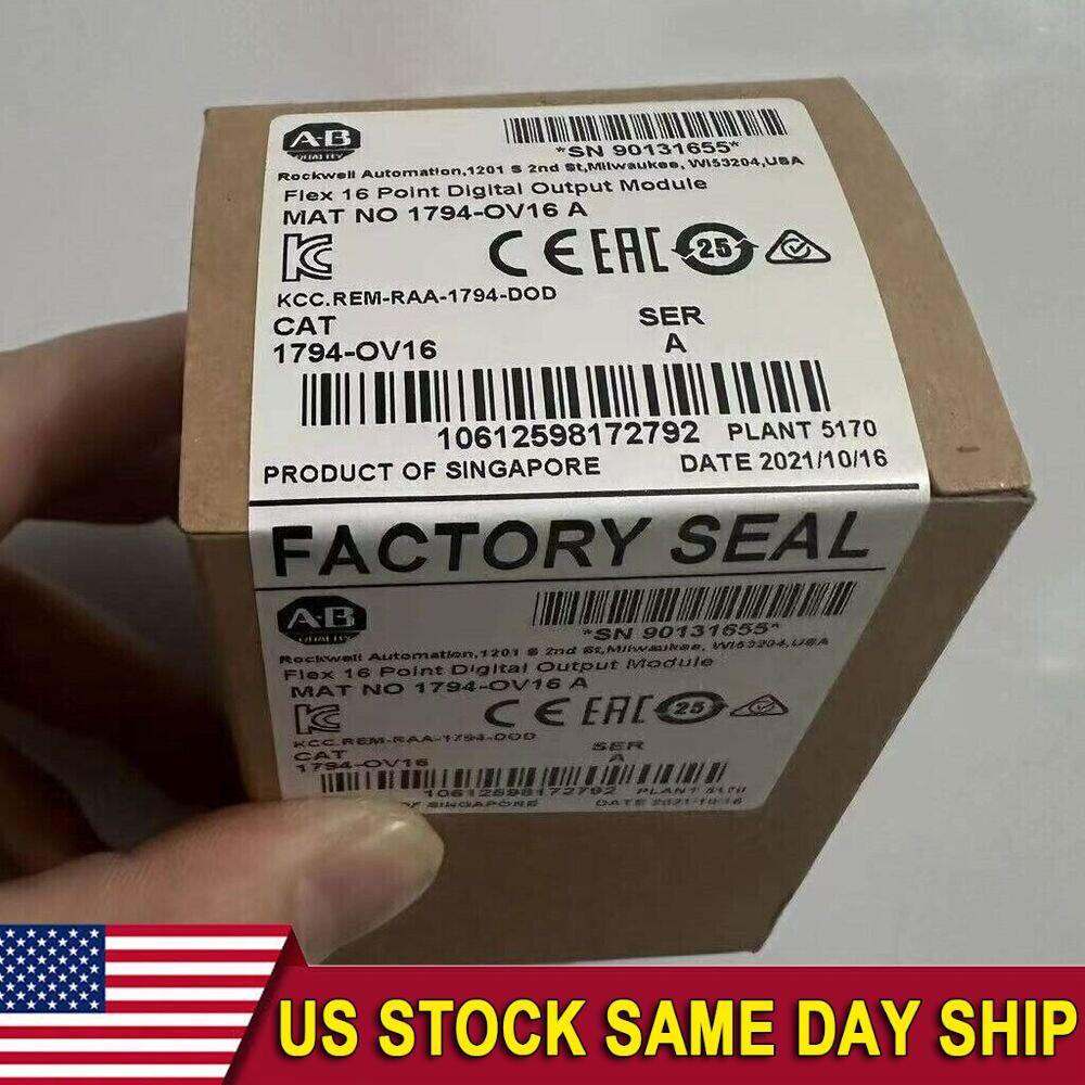 New Factory Sealed 1794-OV16 / A Flex 16 Point Digital Output Module US Free Tax