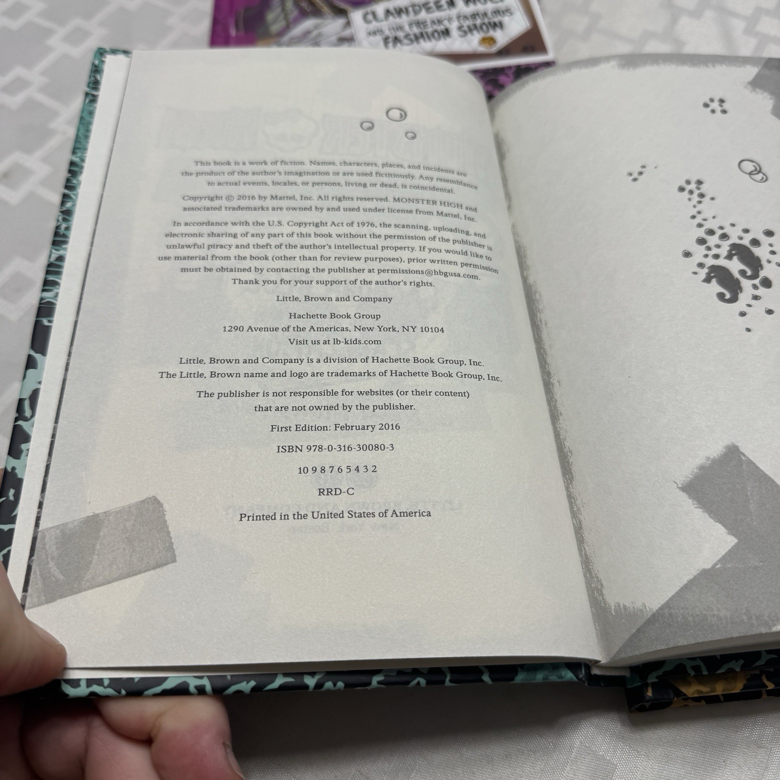 Monster High Dairies 5 Book Box Set Nessi Monstrata 1st Hard Cover Little Brown