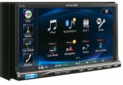 High End Alpine-ICS-X8 Autoradio Doppel Din Autoradio Car Hifi Bluetooth Navi