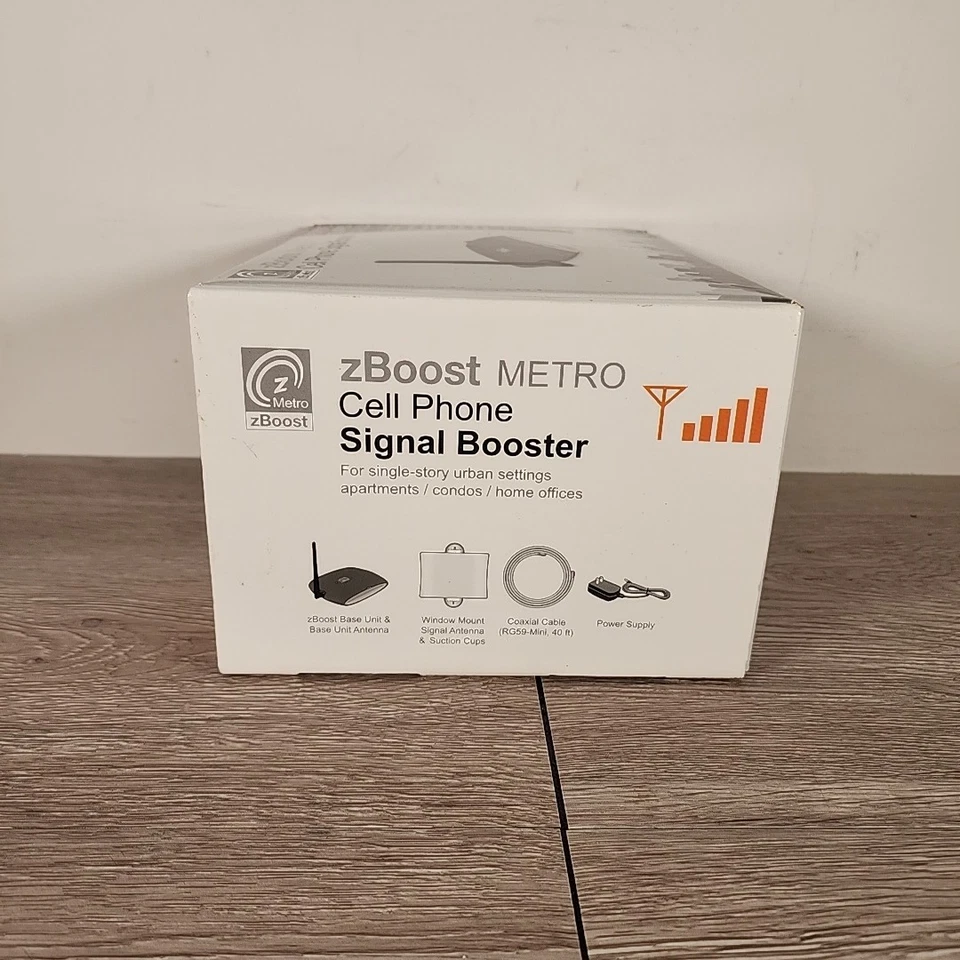 zBoost Cell Phone Signal Booster Metro YX540 Indoor Cell Zone 2010 - New In Box - Image 3 of 4