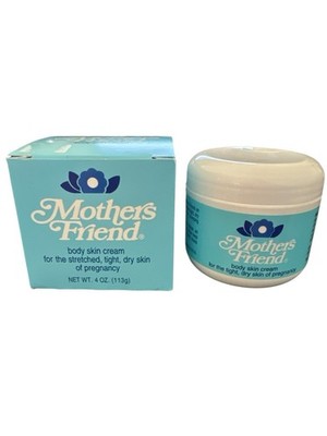 Mothers Friend Body Skin Cream For Stretched, Tight, Dry Skin Of Pregnancy 4oz