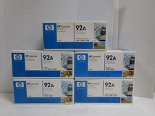HP 92A C4092A Black Toner LaserJet Printer Cartridge 1100-3200 NEW SEALED LOT 5