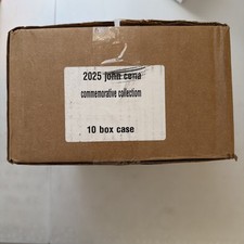 2025 Topps John Cena Commemorative Collection - 10 Box Case In Hand