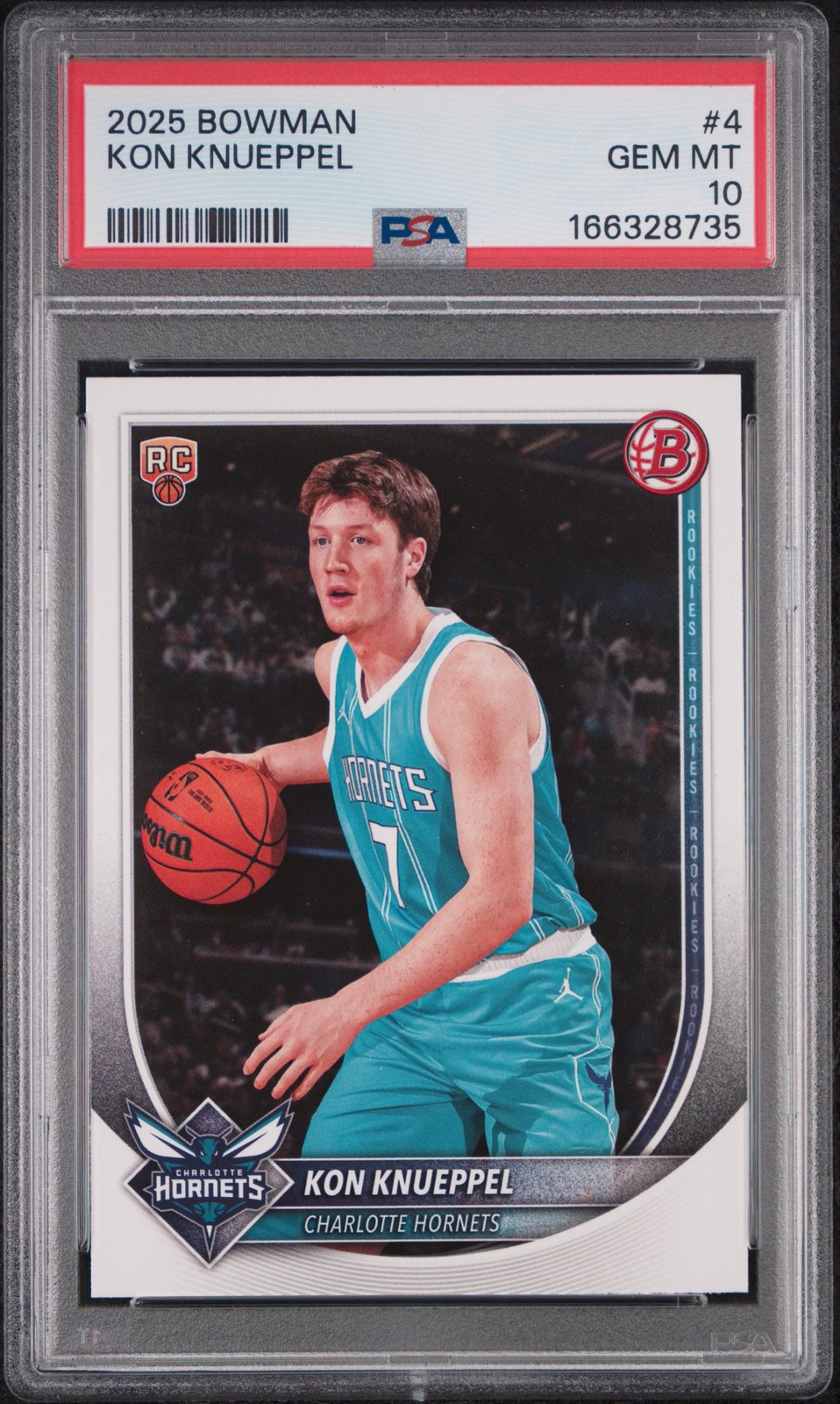 2025 BOWMAN #4 KON KNUEPPEL PSA 10