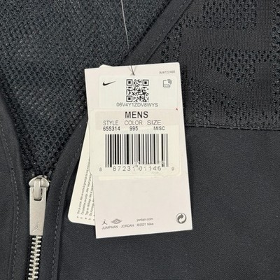 Nike Air Jordan Essential Vest Black HF9327-010 Men's Size Large