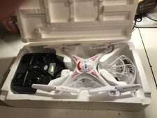 TOY CAMERA DRONE WITH RADIO CONTROL,XTRA PROPS, PROP GUARDS, SD CARD ADPTER, CH