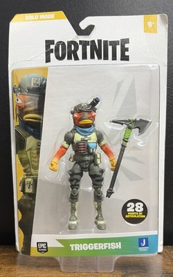 Fortnite Solo Mode Triggerfish 4'' Action Figure 2021 Epic Games Jazwares NIP