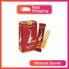 Vandoren SR2625R Alto Sax JAVA Red Reeds Strength 2.5; Box of 10