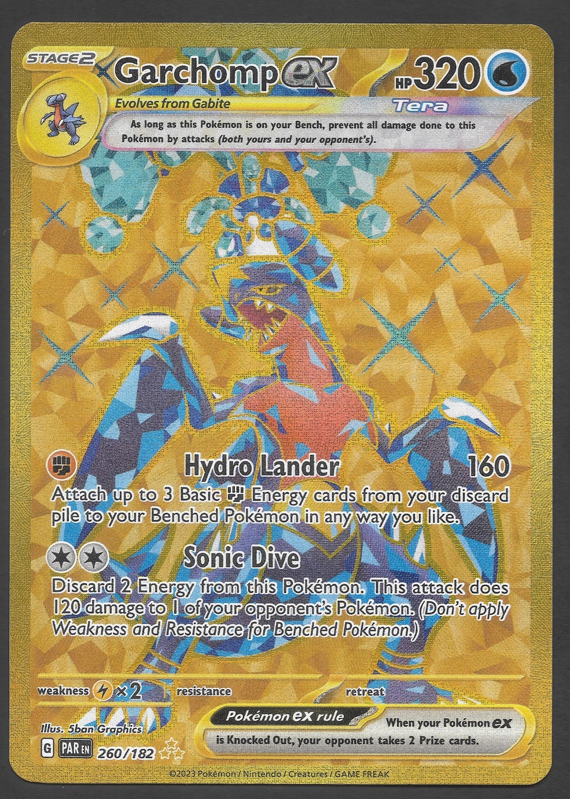 garchomp ex pokemon card value Amazon.com: Garchomp ex 038/182 - Paradox Rift - Tera Double Rare