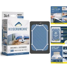 Bed Scrunchie Sheet Holder Straps Heavy Duty Gripper Clips 360° Sheet Tightener