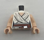 LEGO Star Wars Rey White Tied Robe Minifigure Torso ONLY.