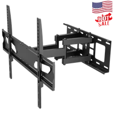 Full Motion TV Wall Mount 47-86 inch Swivel Tilt Adjustable Heavy Duty Support