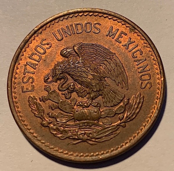 MEXICO 1954 20 Centavos REALLY NICE Coin POSTPAID USA | eBay