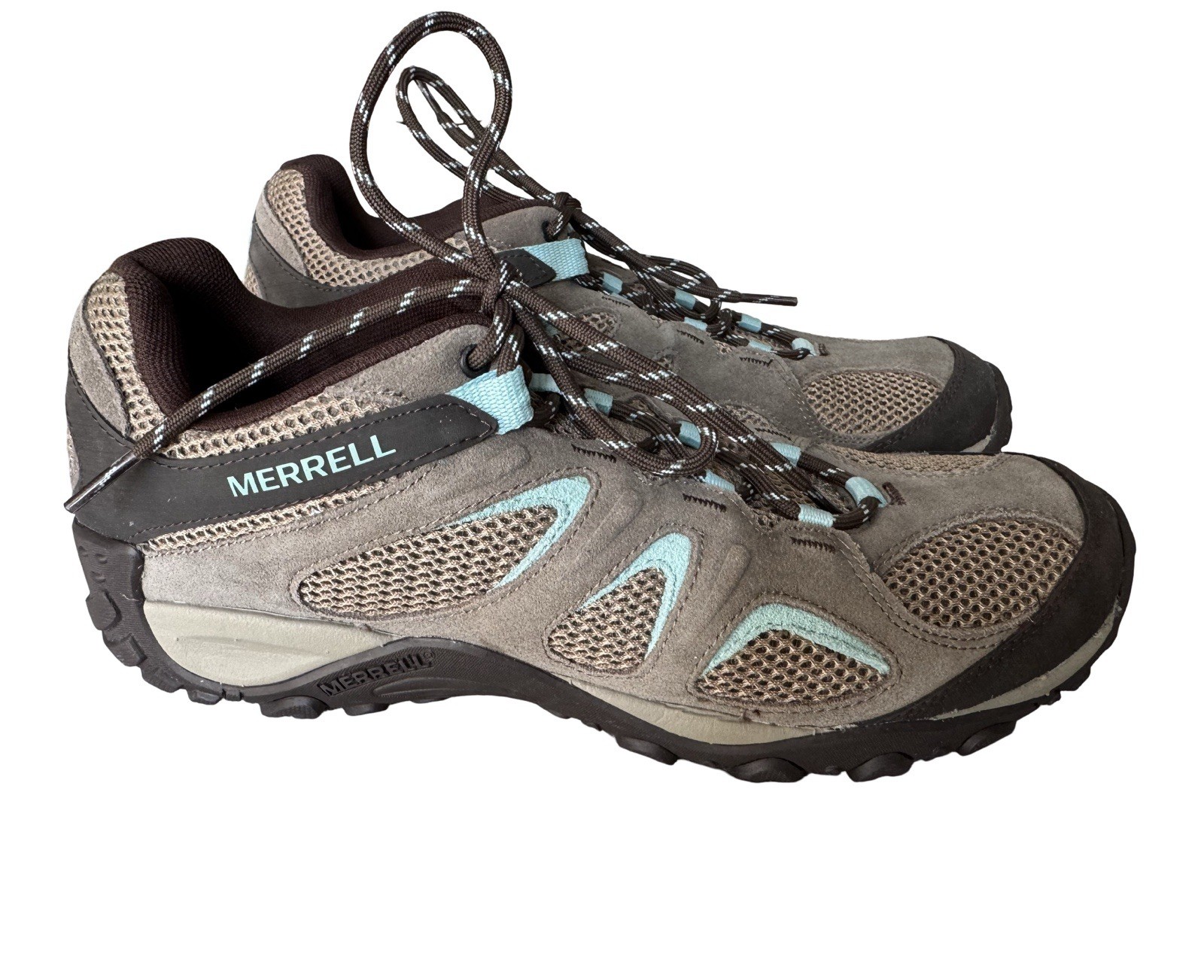 Merrell Yokota 2 scarpe da trekking trail donna taglia 11 stringate marrone acqua J78636