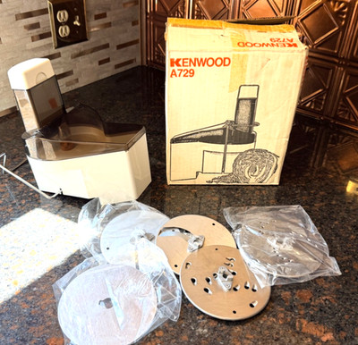 KENWOOD CHEF Vintage High Speed Shredder & Slicer A729 Complete