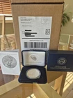 2019-S $1 SILVER AMERICAN EAGLE ENHANCED REVERSE PROOF Box COA  #26885