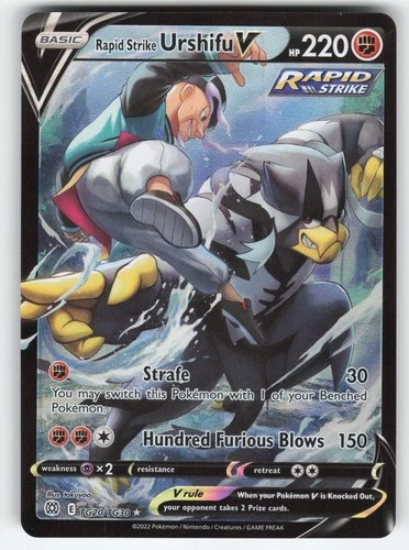 Rapid Strike Urshifu V TG20/TG30 Pokemon TCG Brilliant Stars NM