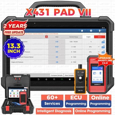 LAUNCH X431 PAD VII ELITE PAD 7 PRO Diagnostic Scanner Key Programming Coding