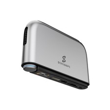 PocketCloud Portable NAS with M.2 NVMe & SD Slots, up to 8TB Capacity (Diskle...