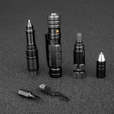 Everyday Carry Tactical Pen with Multi-Tools for Men Women Emergency and Outdoor