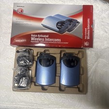 Radio Shack 43-124 Wireless Voice Activated Intercom With Power Cord Never Used