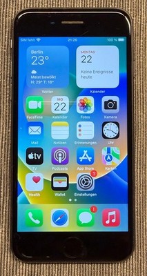     Apple iPhone 8   A1905   64GB   Space Grau   Ohne Simlock   Akku 100%    