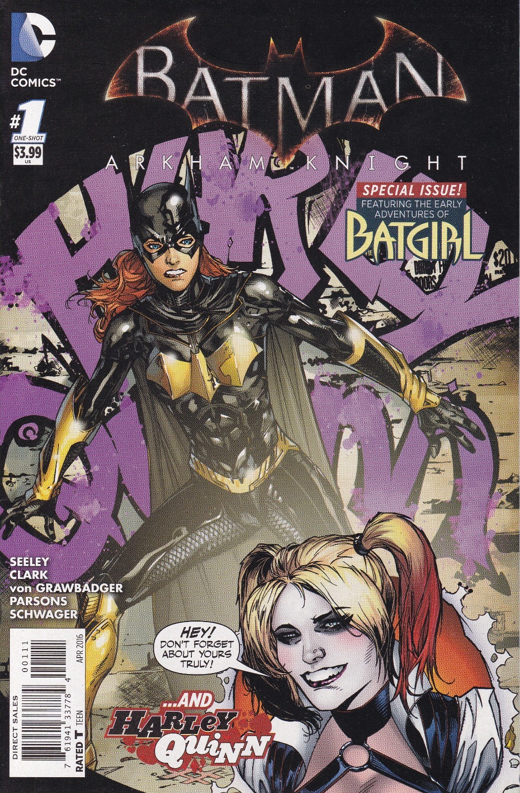 BATMAN Arkham Knight: Batgirl/Harley One Shot #1- Back Issue