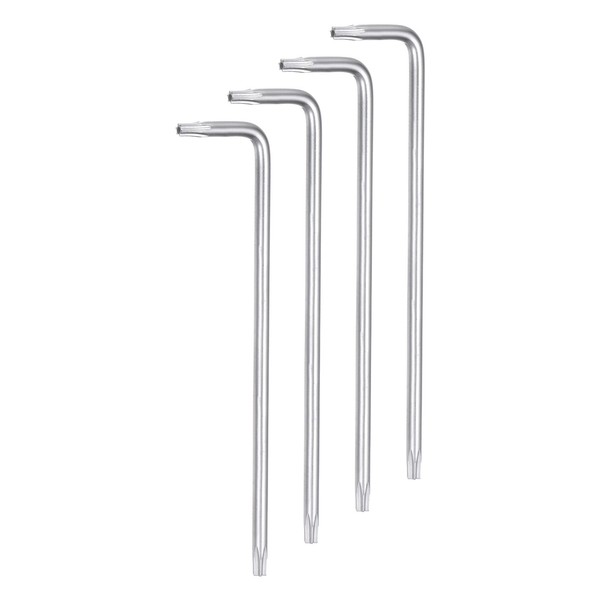 4 StüCk T10 Tamper-Proof Torx-SchlüSsel SternschlüSsel 6-Punkt-SchlüSsel-image