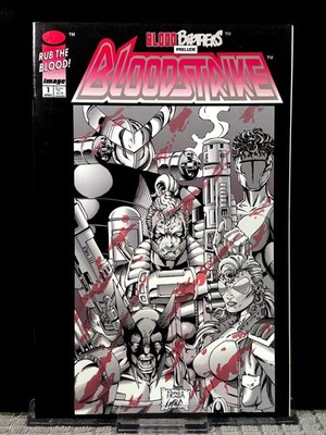 Bloodstrike #1 & 2 (1993) Image Comics VF/NM Rob Liefeld Key 1st App Lot + Foil