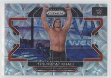 2022 Panini Prizm WWE Premium Box Set Prizm 27/199 The Great Khali #80 ld5