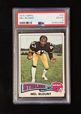 1975 Topps #12 Mel Blount RC PSA 4 VG-EX Looks Nicer