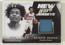 2018-19 Panini Noir New Wave Jerseys 70/99 Devonte' Graham #NW-DGR 0v2
