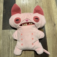 18 Fuggler Sphinx BIG FUGG Wrinkle McStinkles Hairless Cat Pink Plush ToyXL
