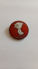 Yamaha Lapel/Hat Pin Vintage Motorcycles Bird Red Enamel. GREAT Find