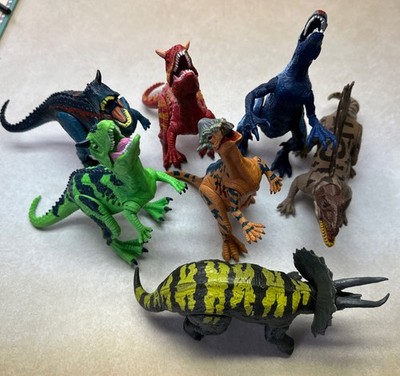 Kid Galaxy KG25211Y,25204Y,25162Y Lot-Of-7 Dinosaur  Action Figures Sound Moves