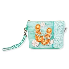 Sun'N'Sand - Wristlet - Flip Flops - Blue - NWT