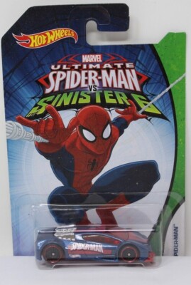 Hot Wheels Lange Karte Ultimate Spider-man VS. SINISTER 6 - SPIDERMAN