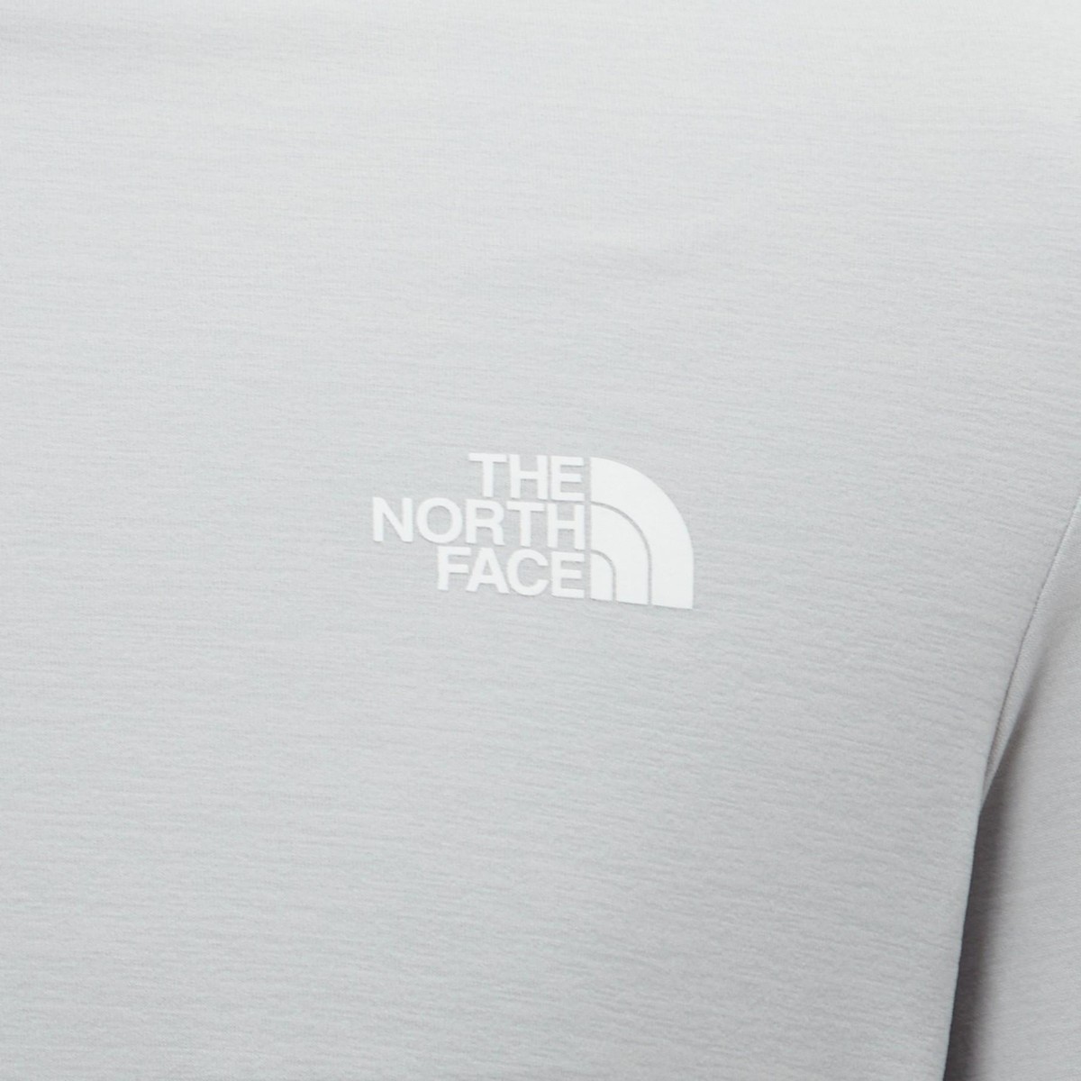 ★THE NORTH FACE★M'S ASCEND L/S ZIP TEE★ Genuine The North Face ASCEND L/S ZIP TEE ICE_GRAY | eBay